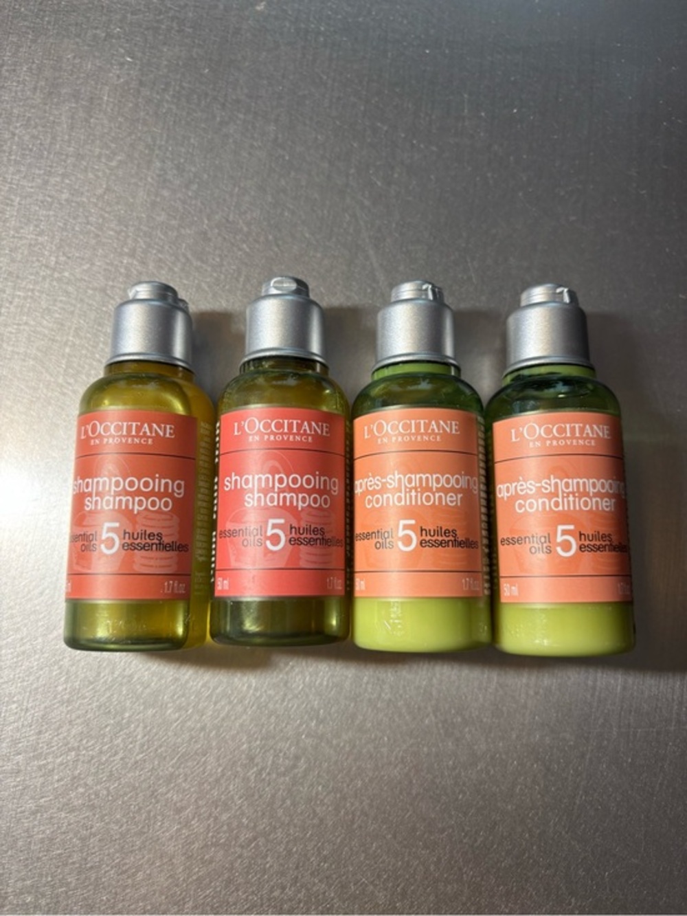 L'OCCITANE Green Shampoo & Conditioner Minis